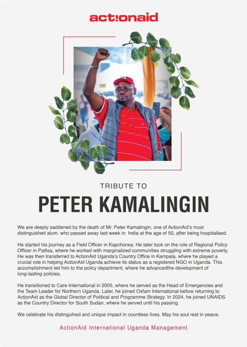 Tribute to Peter