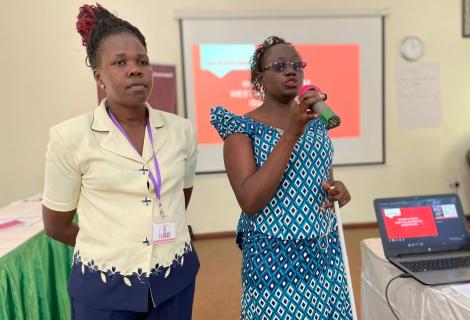 Women Present their issues at the forum