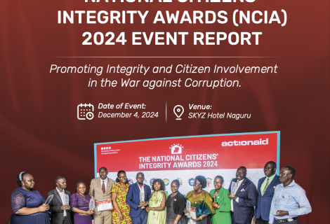 The National Citizens' Integrity Awards 2024