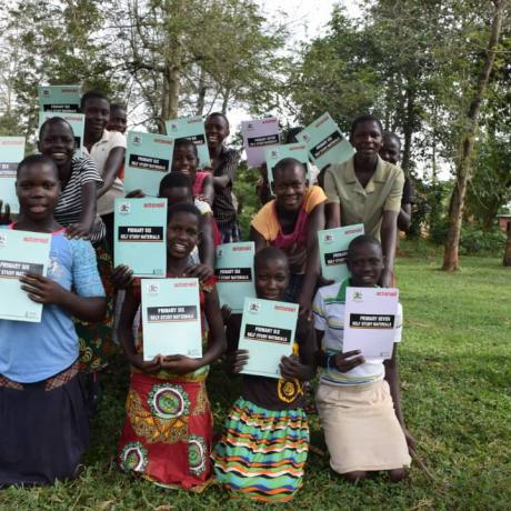 Children with self study materials