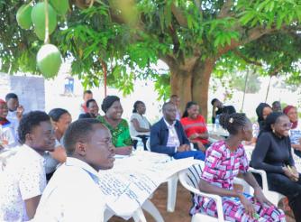Participants attend the workshop at the Global Platform in Apac